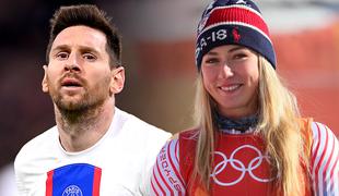 Time: Messi in Shiffrinova najbolj vplivna športnika