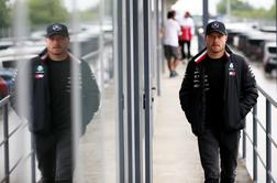 Bottas in Hamilton tudi prihodnje leto moštvena sotekmovalca