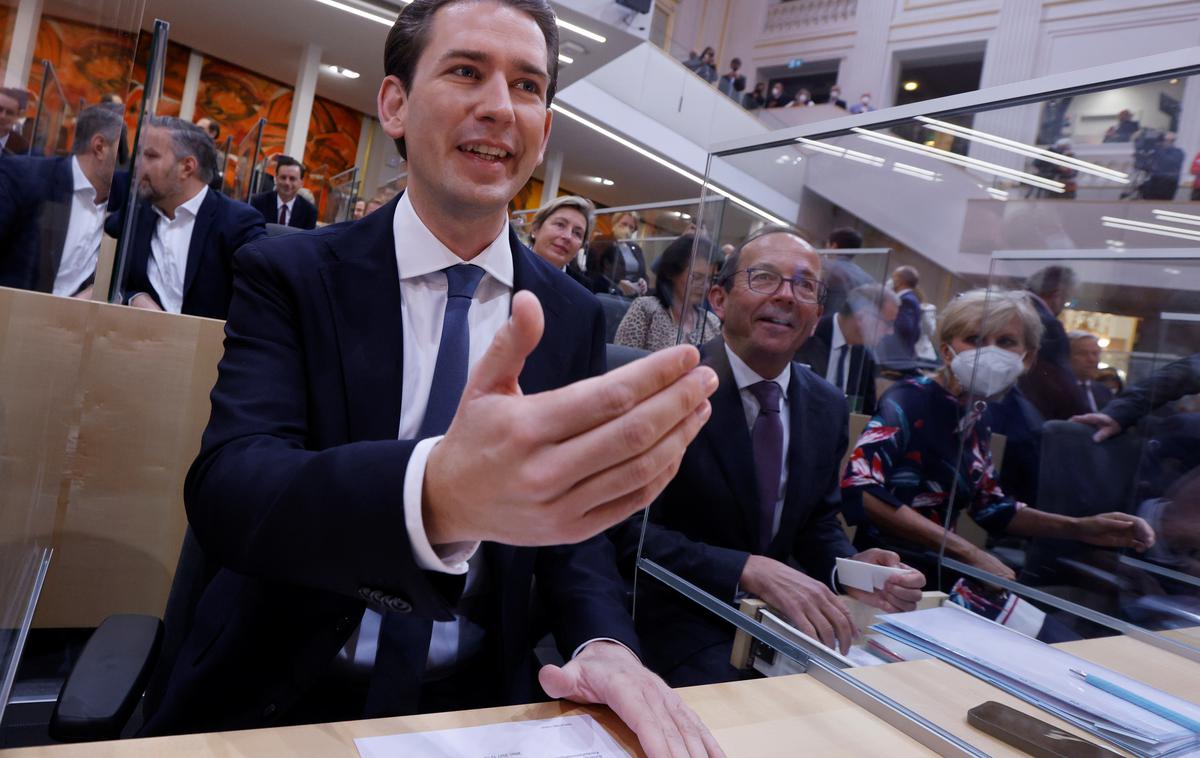 Sebastian Kurz | Kurz ima kot poslanec imuniteto, vendar je že napovedal, da se ji bo odpovedal. | Foto Reuters