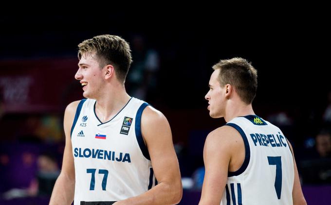 Luka Dončić in Klemen Prepelić ne bosta oblekla reprezentančnega dresa. | Foto: Sportida