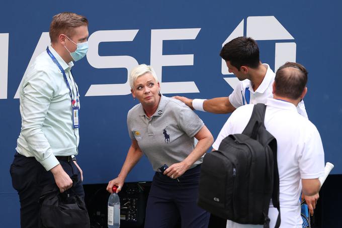 Novak Đoković je že v Rimu, potem ko so ga izključili zaradi linijske sodnice. | Foto: Gulliver/Getty Images