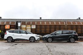 Renault grand scenic in ford s-max