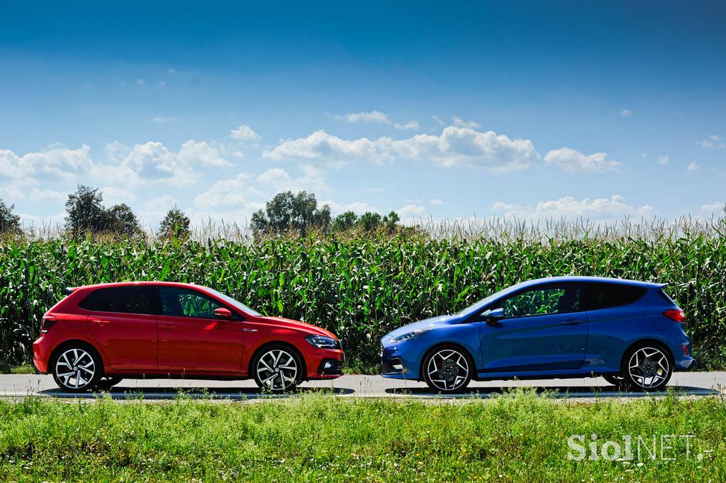 Volkswagen polo GTI in ford fiesta ST