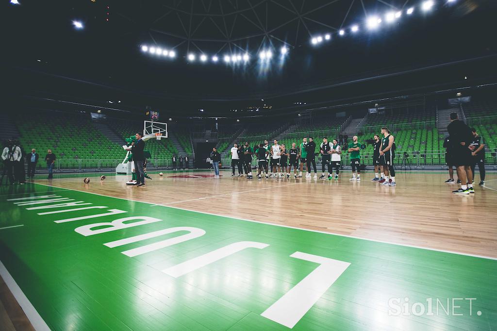 Cedevita Olimpija trening