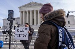 Usoda TikToka v ZDA odvisna od volje Trumpa