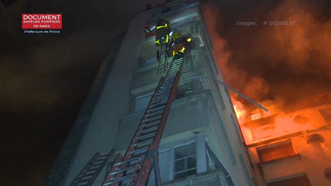 Požar Pariz | Foto: AP Video