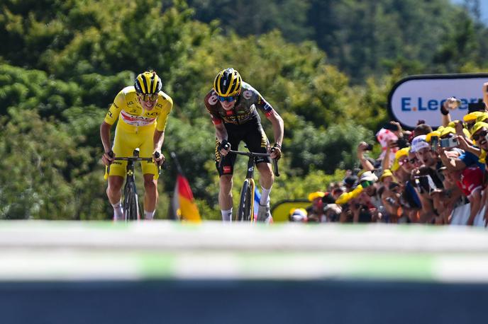 Tadej Pogačar | Tako je Tadej Pogačar v boju z Jonasom Vingegaardom osvojil sedmo etapo na La Planche des Belles Filles. | Foto Guliverimage