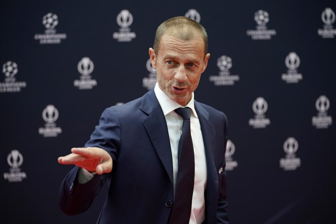 Uefa na čelu s predsednikom Čeferino je odločno zanikala govorice španskih medijev.  | Foto: Guliverimage