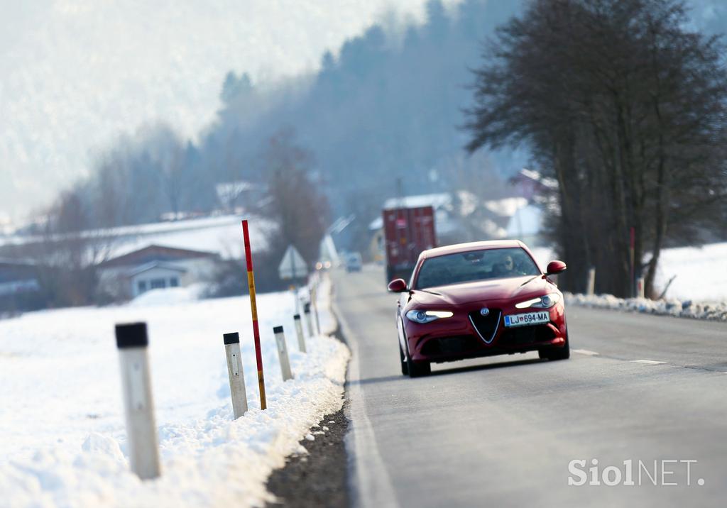 Alfa romeo gulia quadrifoglio test