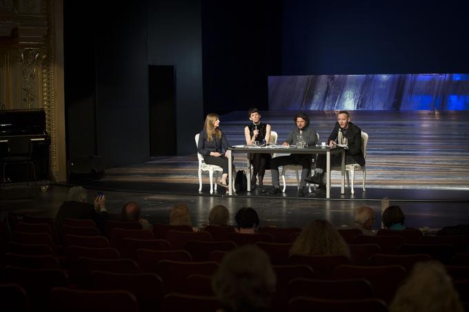 Januarja bo na sporedu premiera novega slovenskega komornega projekta Julka in Janez, za katerega je libreto napisala antropologinja Svetlana Slapšak.  | Foto: 