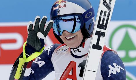 Štiridesetletna Lindsey Vonn je bila spet vrhunska