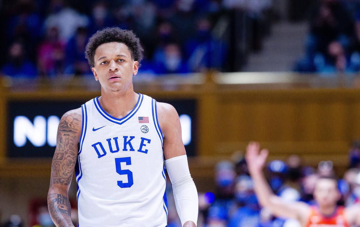 Paolo Banchero | Paolo Banchero se je pred vstopom v ligo NBA dokazoval v dresu Duke Blue Devils. | Foto Guliverimage