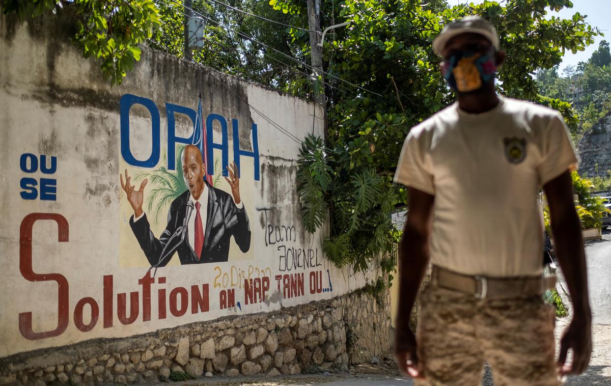 Haiti | Ozadje napada ostaja neznano, sumljivo je tudi, da se varnostniki predsednika očitno niso upirali. | Foto Reuters