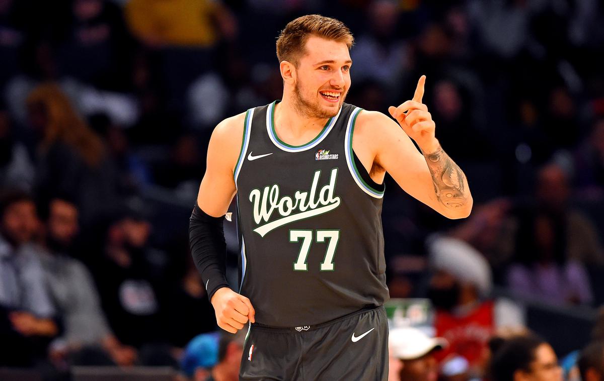 Luka Dončić | Luka Dončić je poskrbel za ogromno povečanje zanimanja Slovencev za ligo NBA. | Foto Reuters