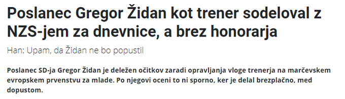 Naslov o Židanu | Foto: 