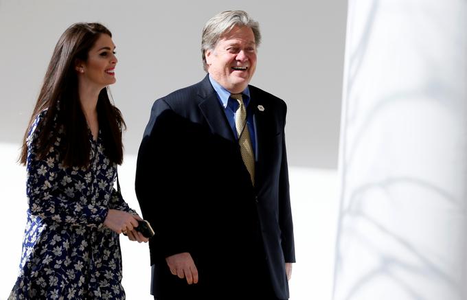 Hope in Trumpov glavni svetovalec Steve Bannon | Foto: 