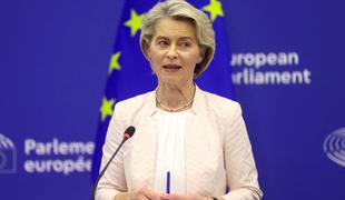 Von der Leyen napovedala deset milijard evrov za pomoč državam po poplavah #video