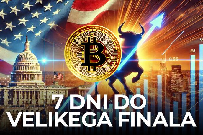 Cena bitcoina: le še sedem dni do velikega finala. Zadnje 10-kratne priložnosti za začetnike.