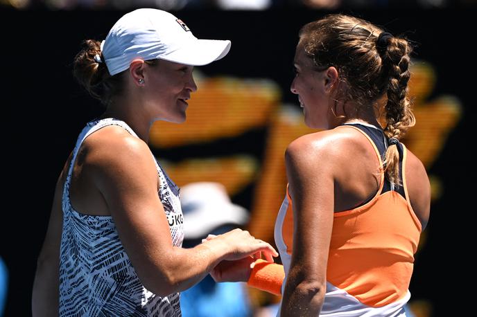 Ashleigh Barty | Ashleigh Barty je italijanski tekmici prepustila le dve igri. | Foto Reuters