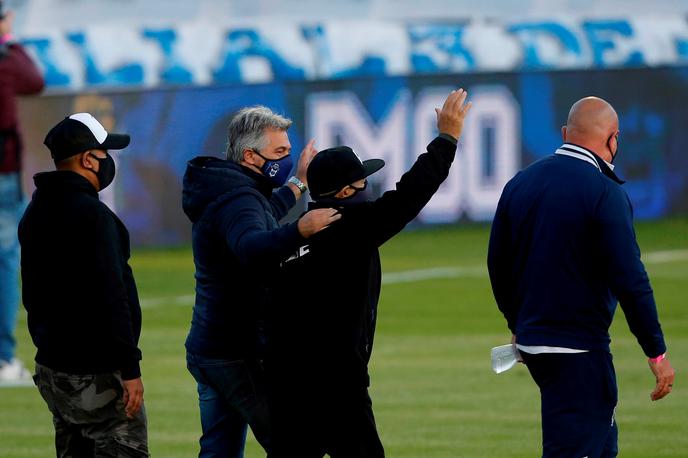 Diego Maradona | Gimnasia Maradoni za rojstni dan priigrala visoko zmago.  | Foto Reuters