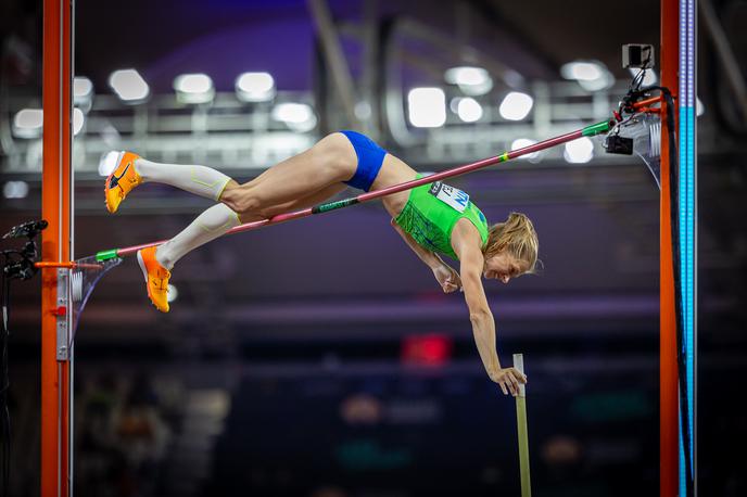 Tina Šutej, Budimpešta 2023 | Tina Šutej je preskočila 4,73 metra. | Foto Peter Kastelic/AZS