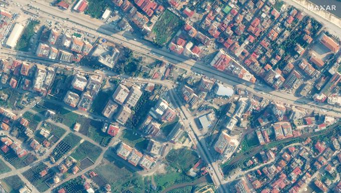 Stavbe v mestu Antakya, Turčija, pred potresom | Foto: Reuters