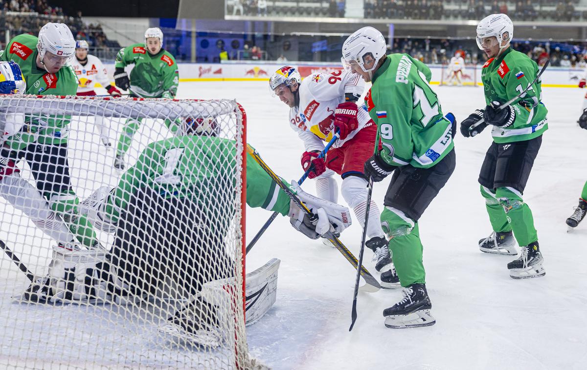 Salzburg : HK Olimpija | Olimpija gostuje pri prvaku Salzburgu, za katerim sta visoka poraza. | Foto Gepa/RedBull