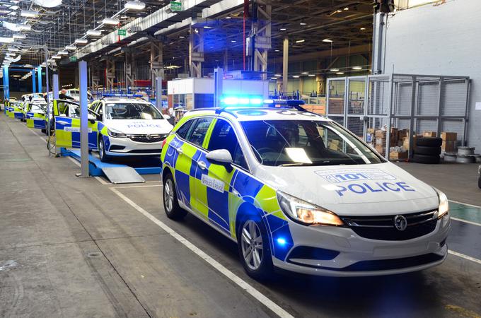 policijska vozila Anglija | Foto: Vauxhall