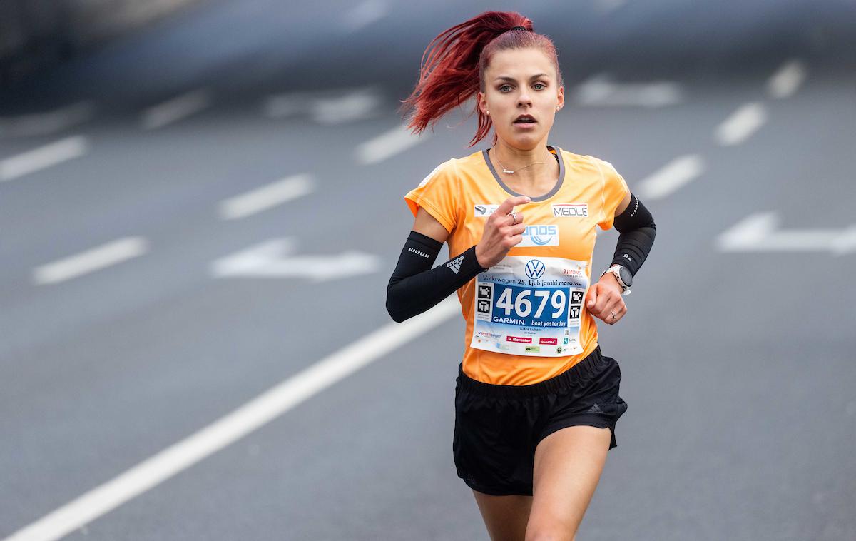 Klara Lukan | Klara Lukan je v Franciji popravila slovenski rekord v cestnem teku na 10 km. | Foto Vid Ponikvar