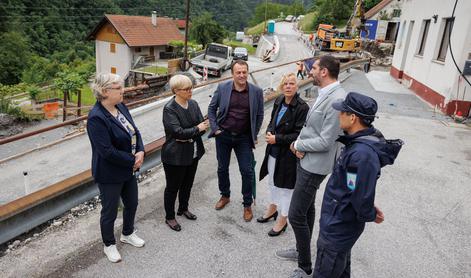 Predsednica Pirc Musar obiskala Baško grapo in Zgornje Posočje