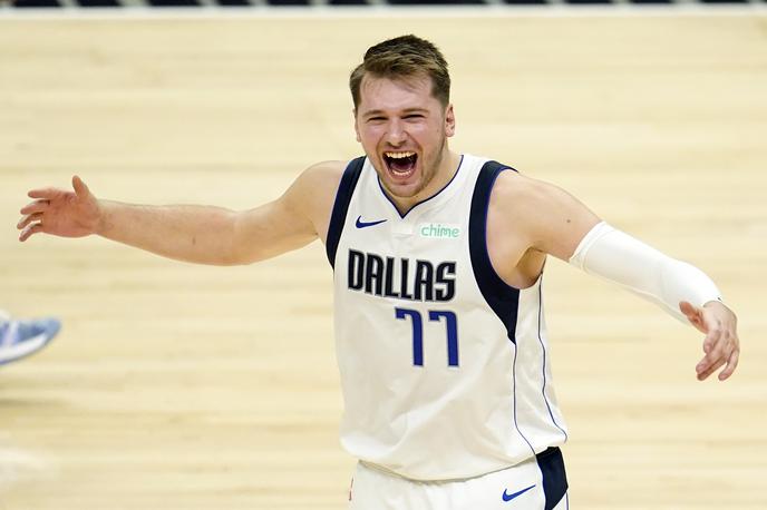 Luka Dončić | Luka Dončić je bil z 39 točkami junak Dallasa ob drugi zmagi nad LA Clippers. | Foto Guliver Image