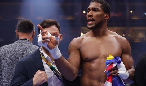 Anthony Joshua še ni rekel zadnje