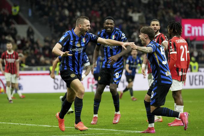 Stefan de Vrij je v izdihljajih tekme Interju zagotovil točko. | Foto: Guliverimage