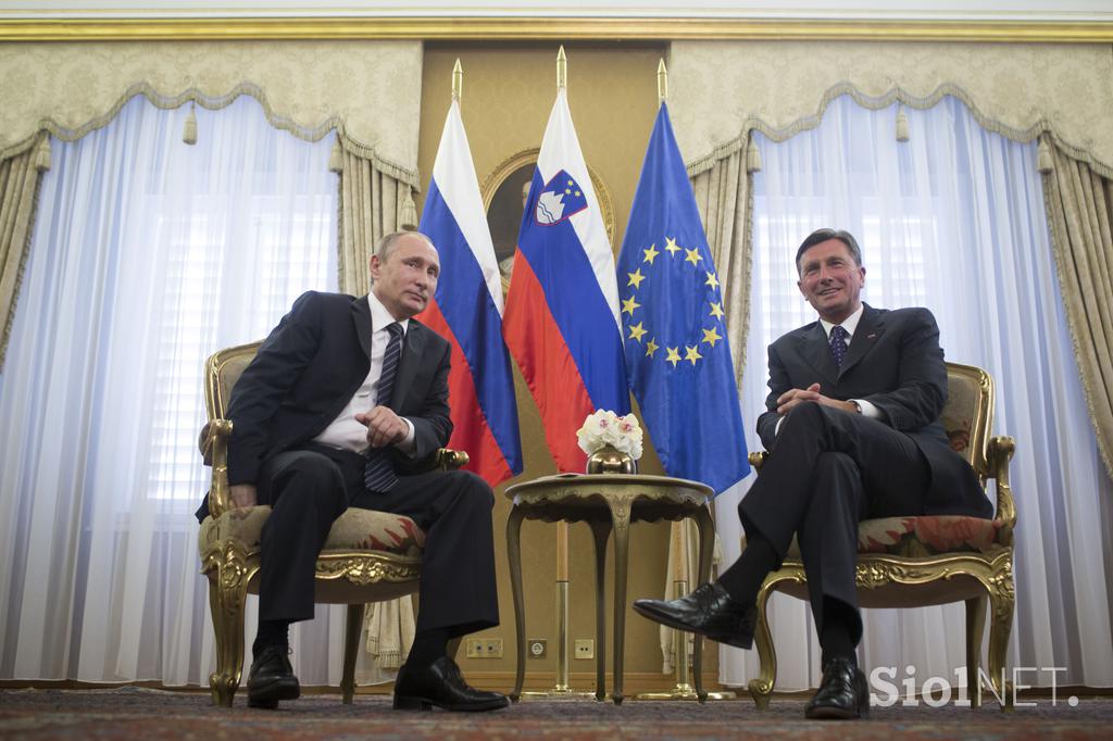 Borut Pahor Vladimir Putin