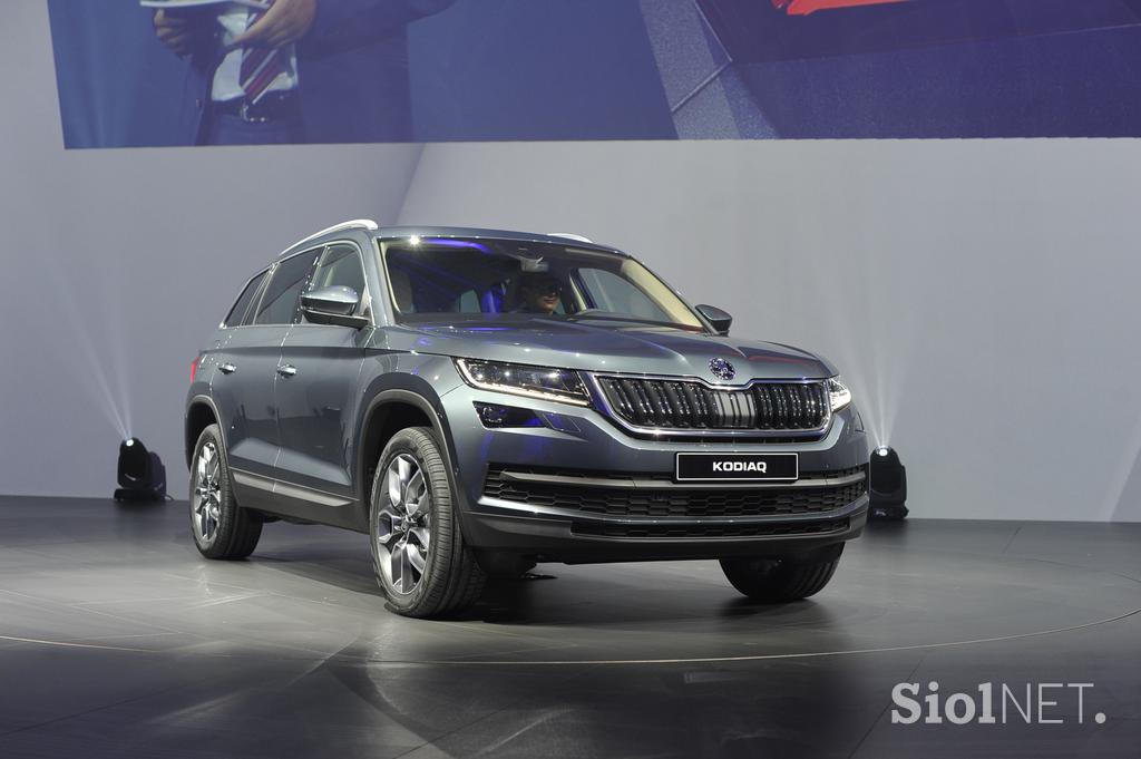 Škoda kodiaq - svetovna premiera Berlin 2016