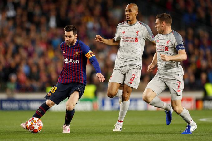 Barcelona je že postala španski prvak, Liverpool pa gleda v hrbet Manchester Cityju. | Foto: Reuters