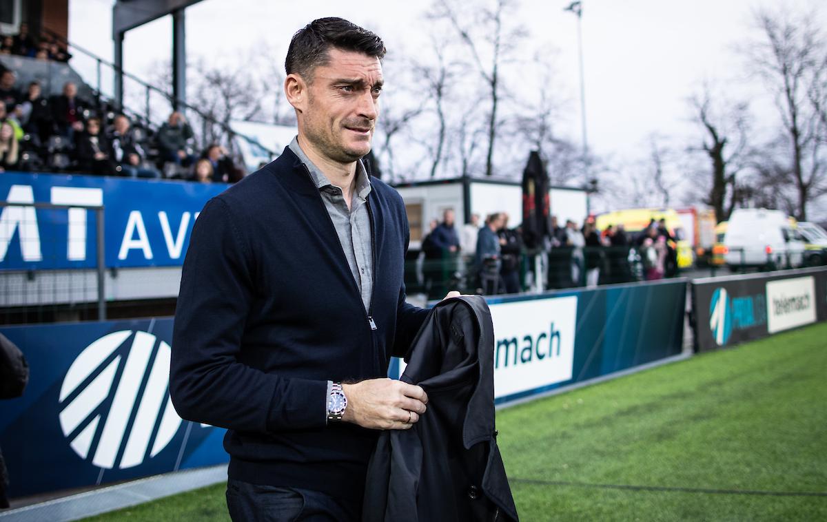 Mura Olimpija | Albert Riera po dvoboju v Murski Soboti ni skrival nezadovoljstva z dejanjem stanovskega kolega Dejana Grabića. | Foto Blaž Weindorfer/Sportida