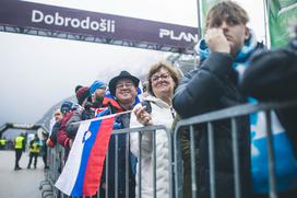 Planica 2023, navijači, petek