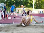 Eva Pepelnak, atletski pokal Slovenije, prvi dan