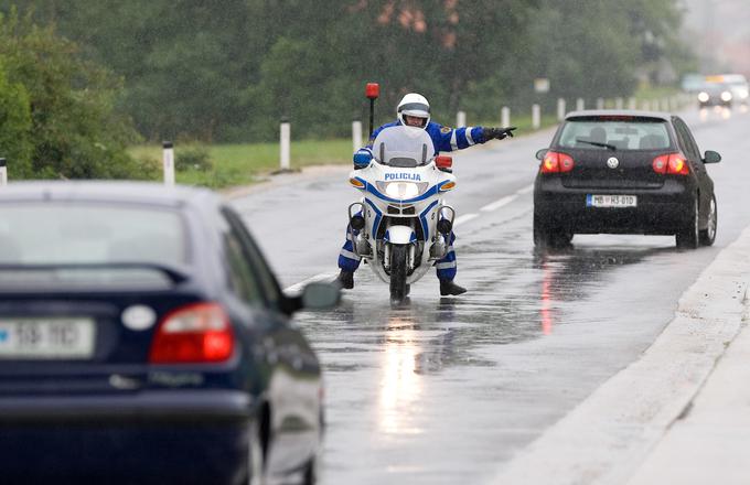 Po Sloveniji varnost policija Matjaž Leskovar | Foto: Vid Ponikvar