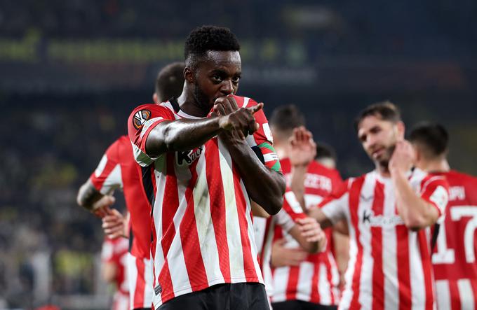 Iñaki Williams je zabil gola za zmago Athletica v Bilbau. | Foto: Reuters