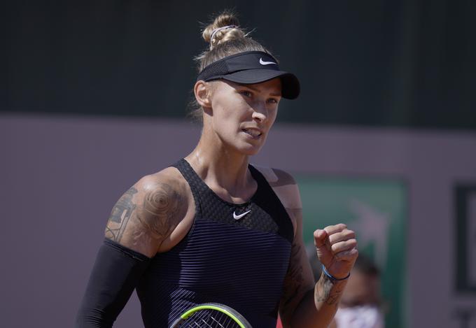 Polona Hercog uspešna tudi v dvojicah. | Foto: Guliverimage/Vladimir Fedorenko