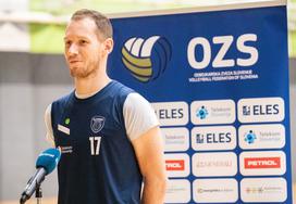 trening slovenske odbojkarske reprezentance