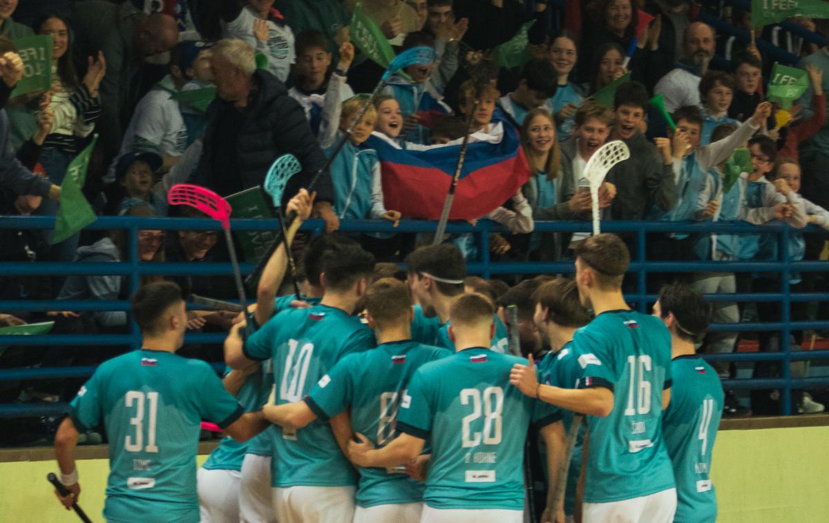 Floorball Slovenija : Danska kvalifikacije za SP | Slovenci so na svetovnem prvenstvu zasedli končno 13. mesto. | Foto Matic Ritonja/IFF