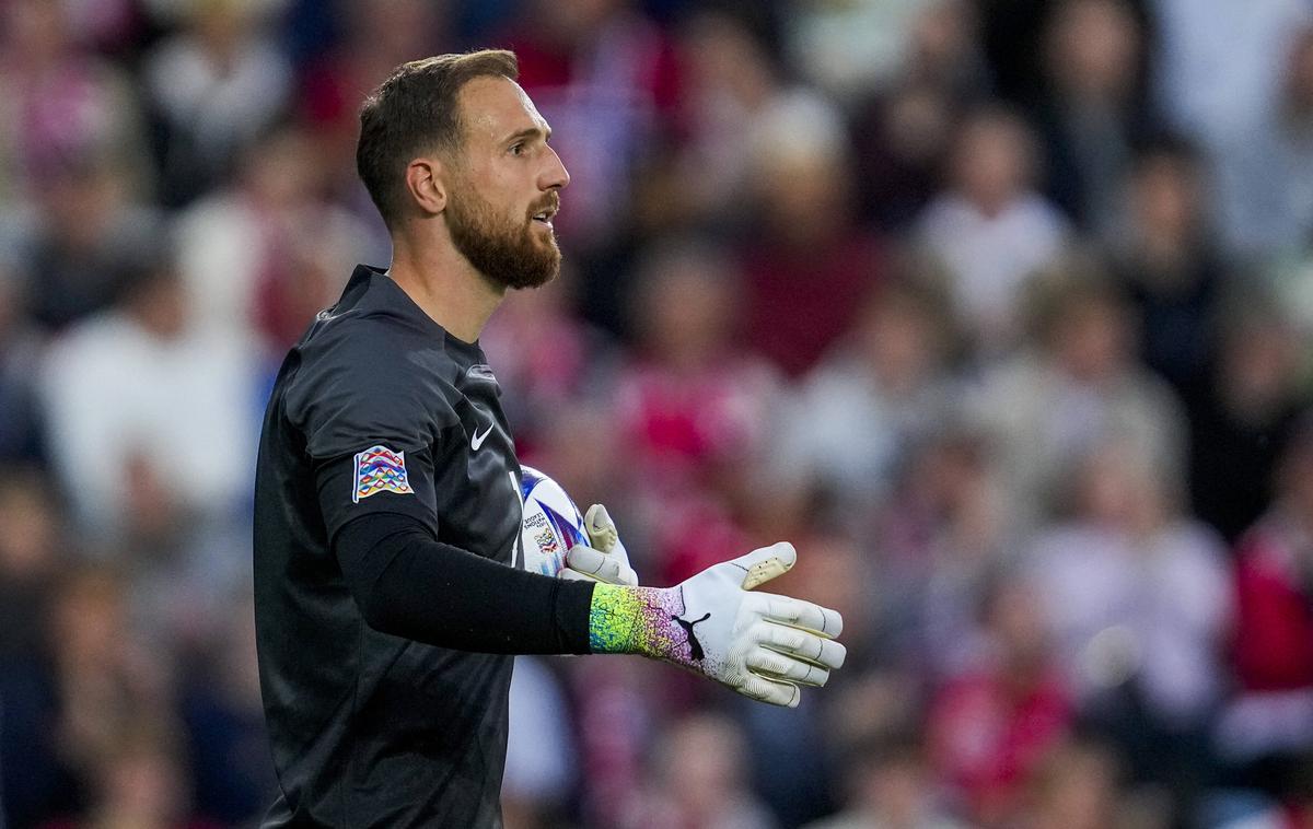 Jan Oblak Norveška Slovenija | Jan Oblak se zaveda, da bo v Stožicah veliko navijačev zaradi Srbije. | Foto Guliver Image