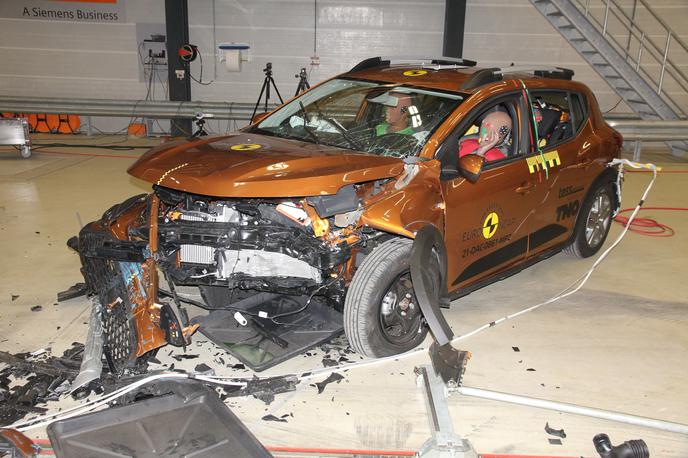 Dacia sandero EURO Ncap | Foto EuroNCAP