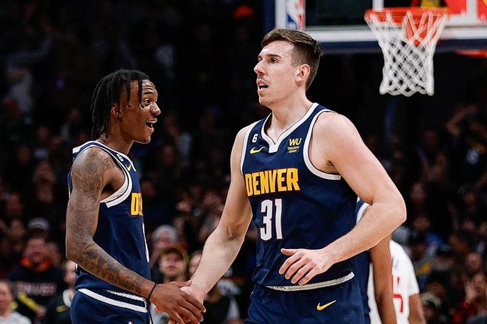 Vlatko Čančar | Košarkarji Denver Nuggets so z 99:107 izgubili proti Milwaukee Bucks. Slovenski košarkar Vlatko Čančar je ob porazu svojega moštva dosegel devet točk. | Foto Guliverimage