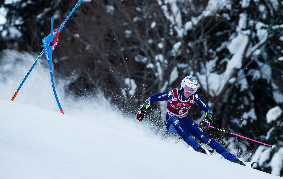 Marta Bassino | Marta Bassino je dobila prvi veleslalom v Kranjski Gori. | Foto Vid Ponikvar/Sportida