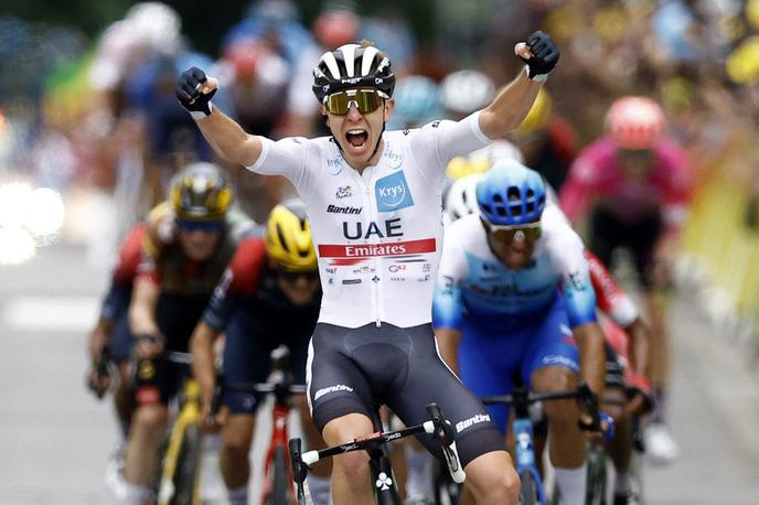 Tadej Pogačar, TDF22 | Tadej Pogačar je zmagovalec šeste etape Toura in nov vodilni na dirki! | Foto Reuters