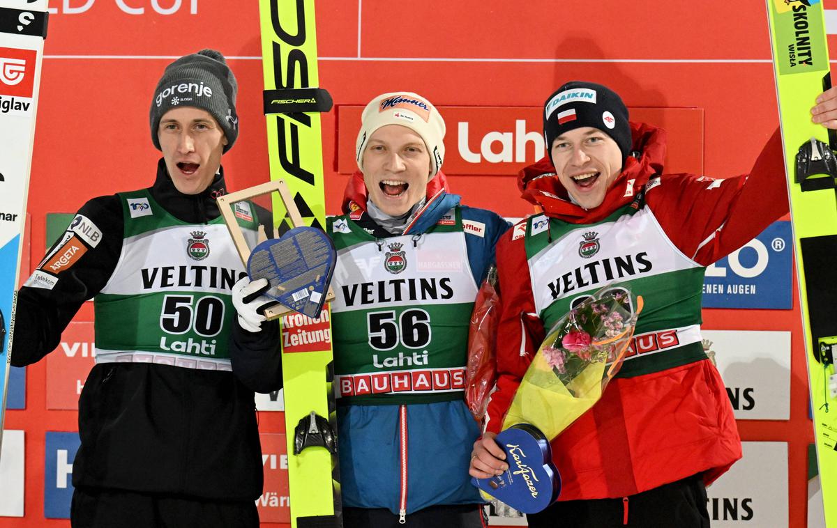 Peter Prevc, Lahti 2024 | Peter Prevc je v Lahtiju zasedel odlično drugo mesto. | Foto Guliverimage